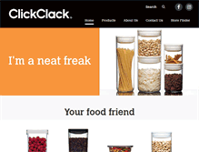 Tablet Screenshot of clickclack.com